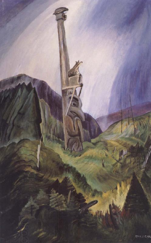 Emily Carr Forsaken oil painting picture